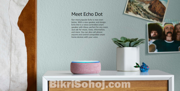 Echo Dot (3rd Gen) - Smart speaker with Alexa